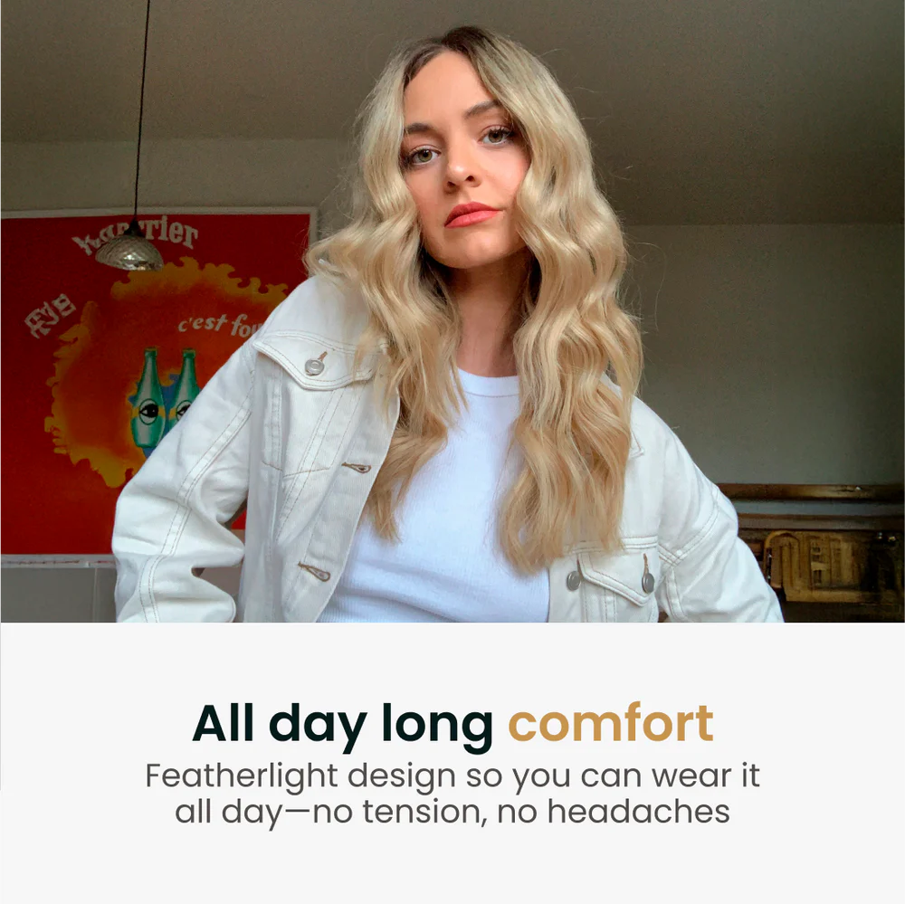 Wavy Halo Extension Set by ZOELANI™