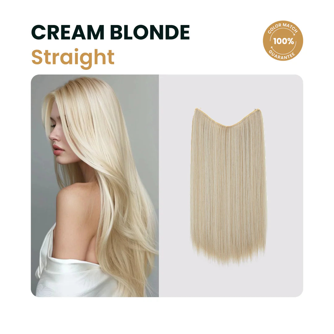 Wavy Halo Extension Set by ZOELANI™